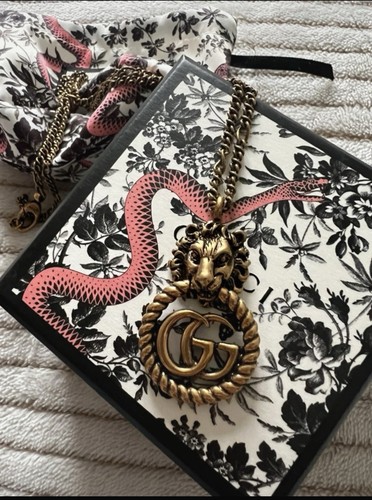 Gucci lion necklace - gucci,