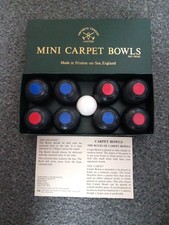 Vintage 1991 Mini Carpet Bowls