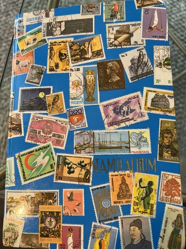 World stamp collection page - world, 18