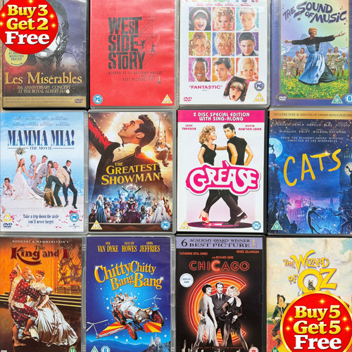Musicals dvds build your own - musicals,