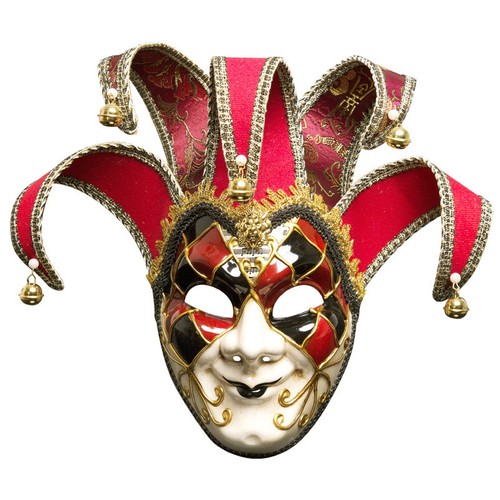 Men mask jolly - mask, jester