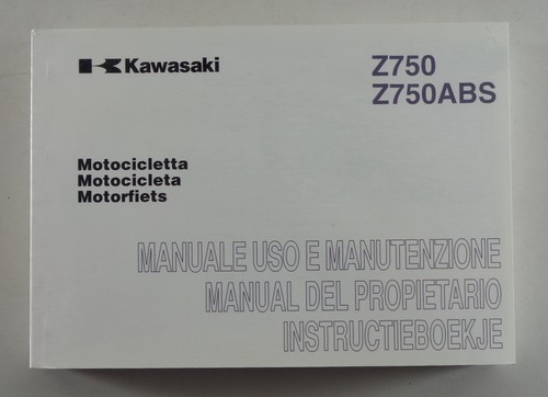 Manual kawasaki 750 z - 750,