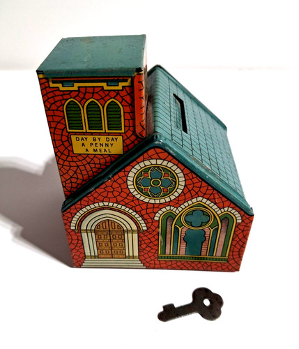 Vintage chein tin litho - vintage, j