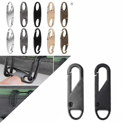 Zipper puller repair - repair, metal
