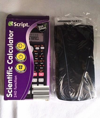 Script scientific calculator - script,