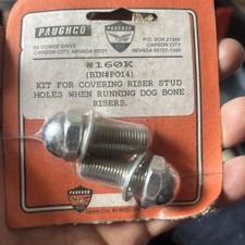 Paughco Dog Bone Riser Stud Hole Kit Harley Davidson Panhead Knucklehead Etc