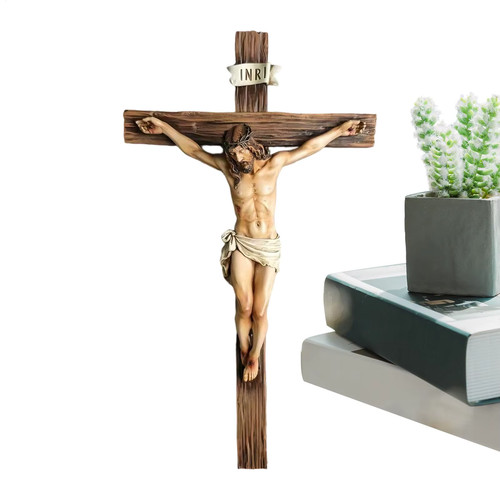 Hand painted jesus figurine - hand-painted,