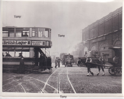 London county council tram - county,