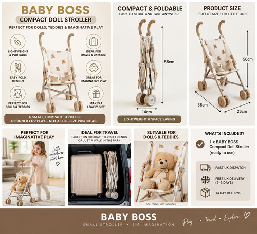 Baby boss foldable - baby,