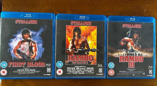 Rambo first blood blu ray - blood, 1