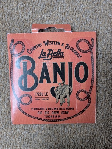 Bella banjo strings 720l le - strings, 720l-le