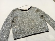 Zara Basic SEQUIN LINED LONG