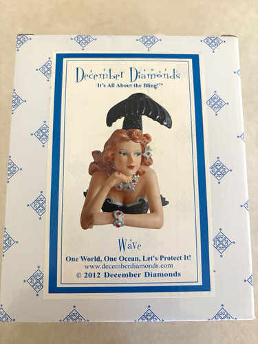 December diamonds wave mermaid - december,