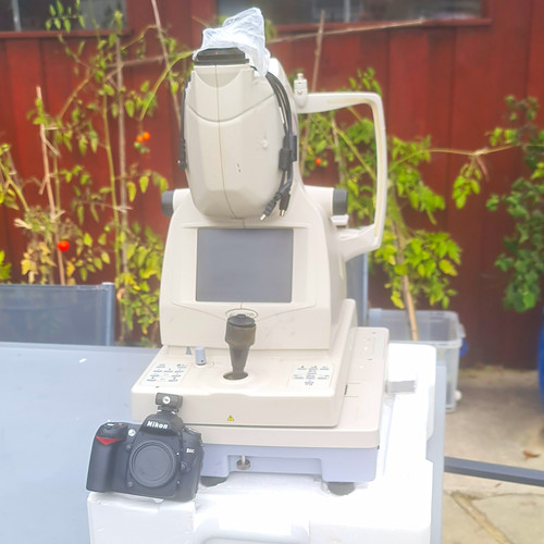 Ophthalmic fundus camera - ophthalmic,