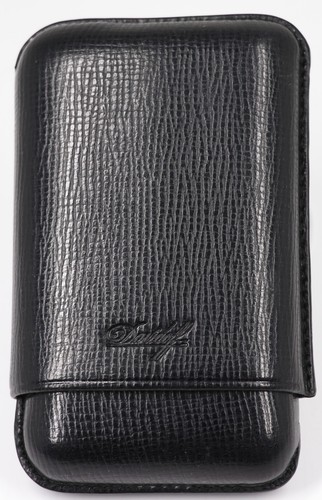 Davidoff black leather 3 - black,