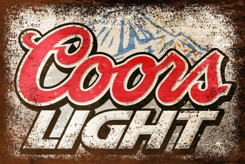 Coors light beer advert - light,