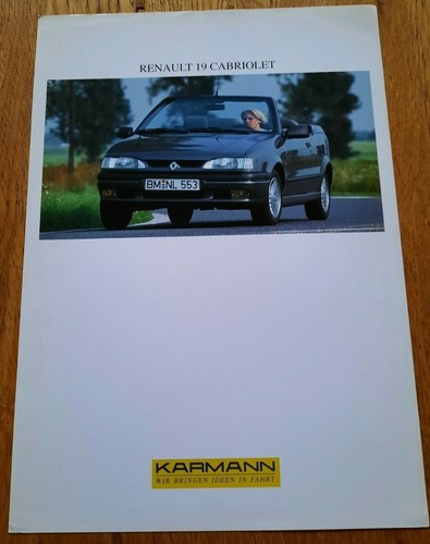 Karmann renault cabriolet - 19,