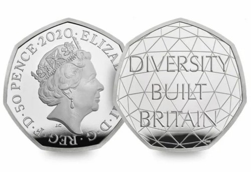 50p diversity built - diversity, britain