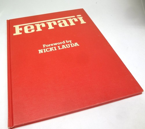 Ferrari hard cover book - ferrari,