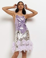 Chainmail Mirror Sequin Disc