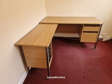 Used L Shape Office Desk With
