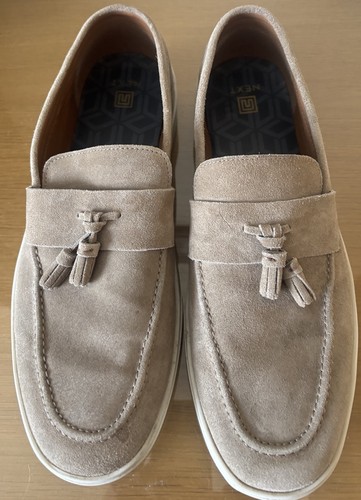 Next mens beige - mens, suede
