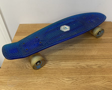 Osprey Trans blue Penny Board Skateboard Cool Retro Skater  22.5" 58cm