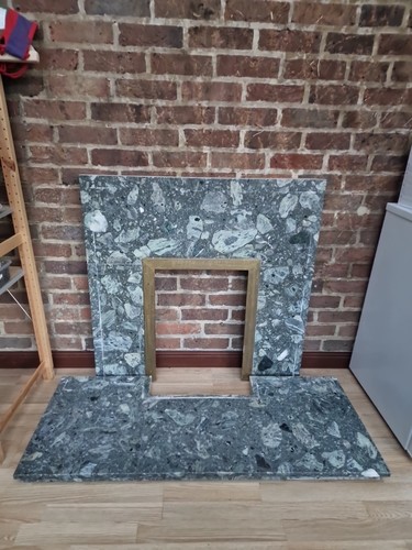Marble fireplace surround and - marble,