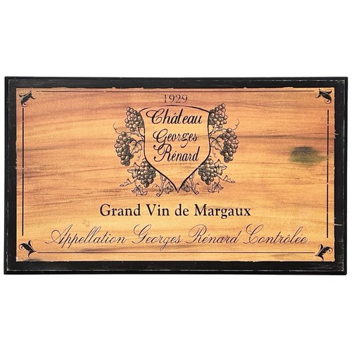 Vtg wooden wine - wooden,