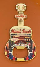 HARD ROCK CAFE LAS VEGAS V17 GUITAR BOTTLE OPENER MAGNET