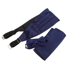 3pcs Men's Satin Bow Tie