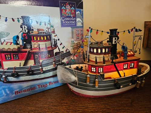 2001 bessie lighted tugboat - bessie,