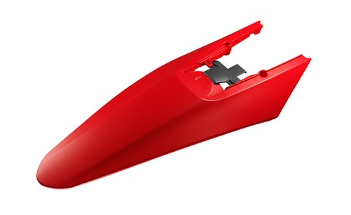 Tech red rear - rear, gas