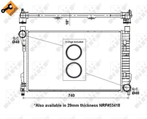 Nrf radiator for - nrf,