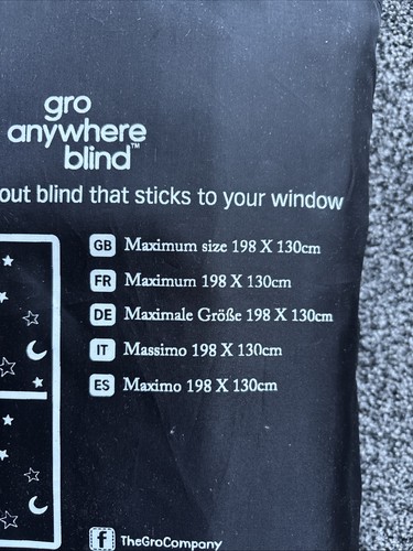 Gro anywhere blackout blind - anywhere, in