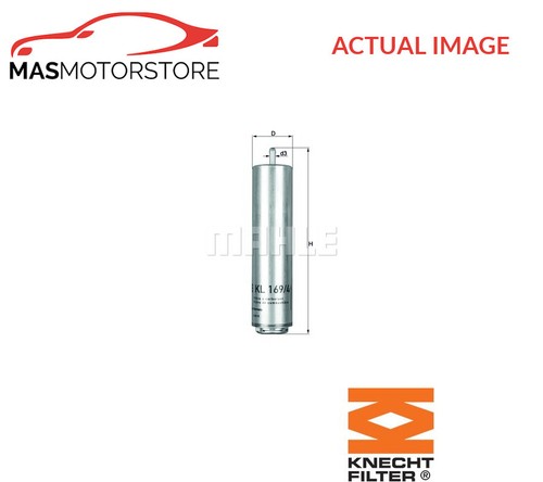 Engine fuel filter knecht - filter, kl