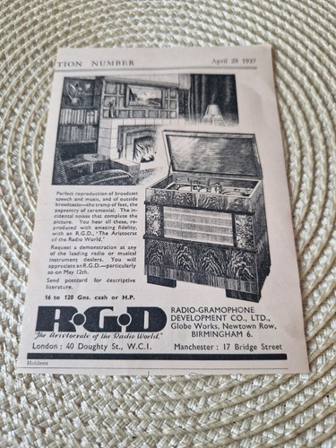 Radio gramophone - r, d
