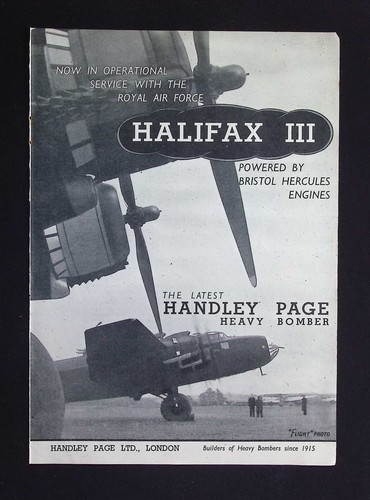 Original 1940 advert handley - advert,