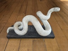Silver Snake Ornament