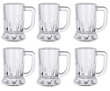 6x Mini tankard Tall shot glasses 37.5ml Dropp