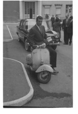 Rock Hudson Italian Lambretta