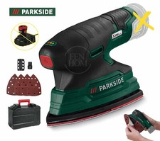 12v Cordless Detail Sander With Carry Storage Case - Bare Unit & Accessories NEW