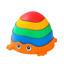 Balance Stepping Stones for Kids - 5 Stackable Pieces with Textured Surfaces