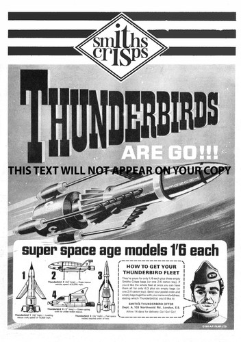 Smiths crisps thunderbirds - smiths,