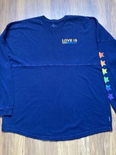 Universal Studios Official Spirit Jersey Men’s XXL Blue Long Sleeve Shirt