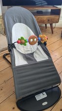 BabyBjorn Baby Bouncer Soft - Dark / Light Grey - Baby Bjorn Babysitter Chair