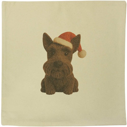 Christmas scottie terrier - scottie, terrier'