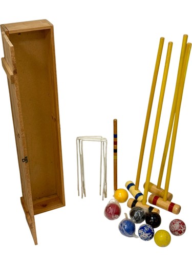 Children croquet set - children's,