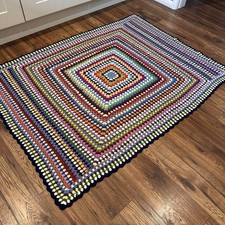 Vintage 1970s Handmade Crochet