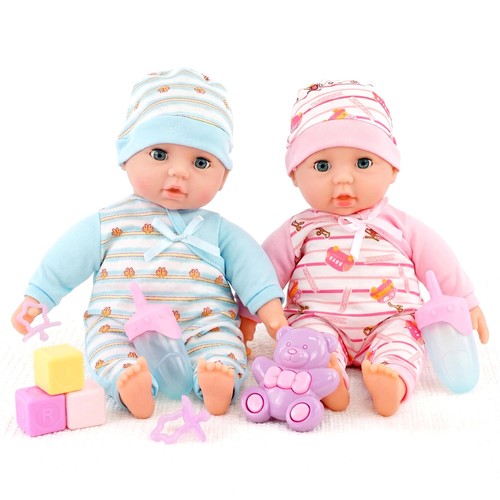 Twin dolls boy - 14",
